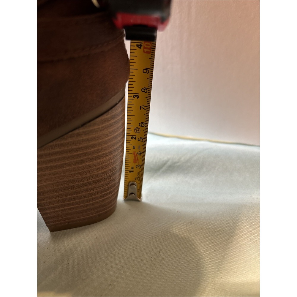 Sugar Women's Prima Soft Textured Boot Brown Fabric 8.5M - Picture 7 of 16